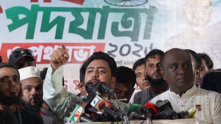 শুধু পদত্যাগ করলেই হবে না, রাষ্ট্রপতিকে গ্রেপ্তারও করতে হবে: নাহিদ