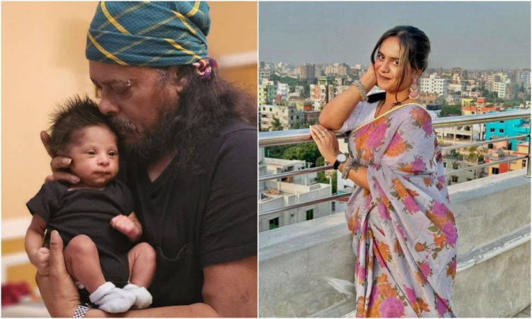 জেমসের নতুন জীবন: স্ত্রী নামিয়া আমিন ও প্রথম সন্তান