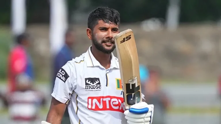 জোড়া সেঞ্চুরিতে ভারতকে জয়বঞ্চিত করলো দিনুশা