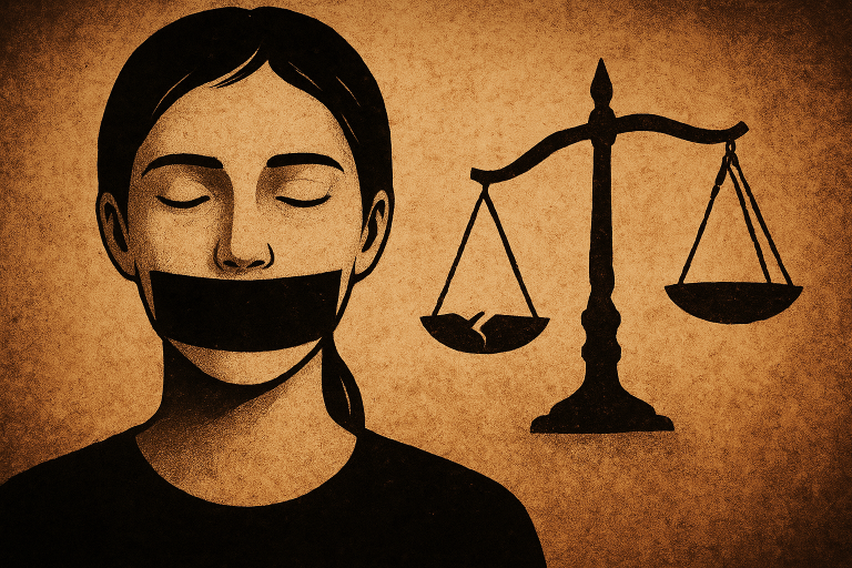 রাষ্ট্রের চোখ বেঁধে রাখা, আর নাগরিকের মুখ বন্ধ—মানবাধিকারের অন্ধকার রাজনীতি