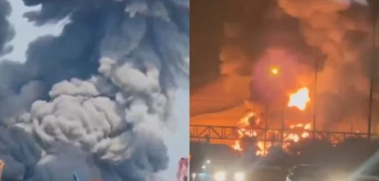 সৌদির দুই অঞ্চলে বিস্ফোরণ, জুবাইলে গ্যাস স্থাপনায় আগুন